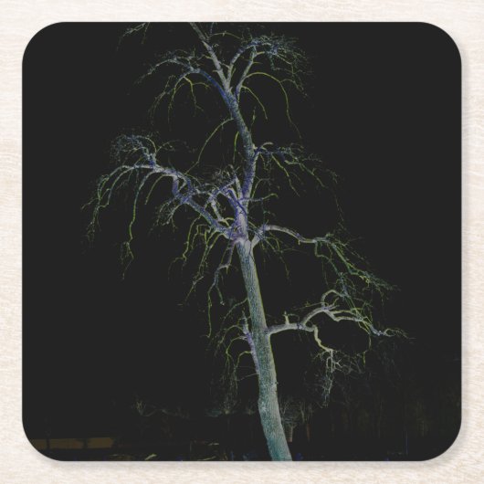 ダークサイド8コースタクナ スクエアペーパーコースター (正面)