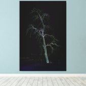 ダークサイド8 40x60 (100x150cm) waccna キャンバスプリント (インサイチュ (ウッドフロア))