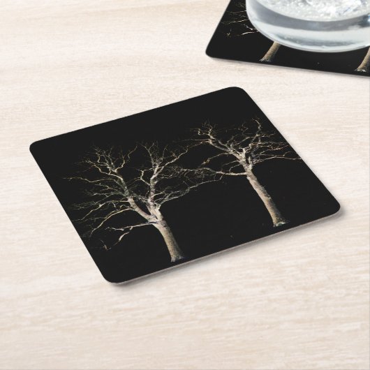 ダークサイド9コースタクナ スクエアペーパーコースター (アングル)