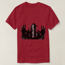 ダークサイバーパンクハッカーテックウェアTシャツ Tシャツ