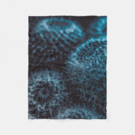 ダークサボテン フリースブランケット