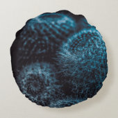 ダークサボテン ラウンドクッション (裏面)