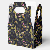 ダークサマーナイトサボテンのパターン フェイバーボックス (オープン)