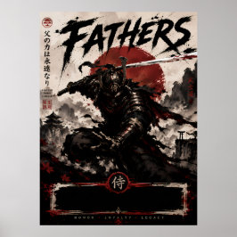 ダークサムライ・ファーザーズ・アートポスター ポスター