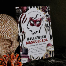 ダークサーカスのハロウィンマスカレードパーティー