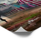 ダークサーカスファンタジーアートイラストレーションポスター ポスター (角)