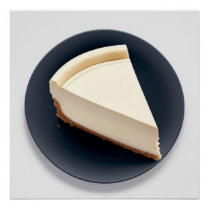 ダークサークルの背景のチーズケーキ ポスター