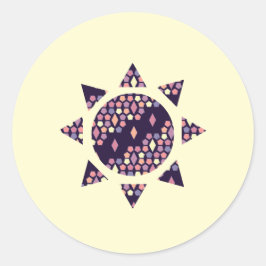 ダークシティトワイライトハニカムとダイヤモンドサン ラウンドシール