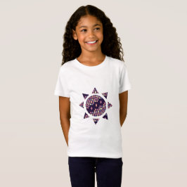 ダークシティトワイライトハニカムとダイヤモンドサン Tシャツ