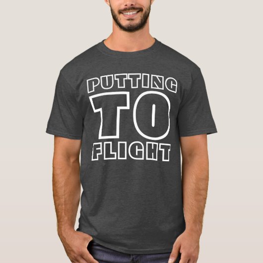 ダークシャツを飛ばす Tシャツ (正面)