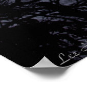 ダークシャドウフォグゴシック通りランプポスター ポスター (角)