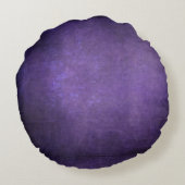 ダークシャドグランジーの背景 – 紫 ラウンドクッション (裏面)