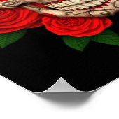 ダークシュガースカルとレッドローズ ポスター (角)