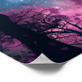 ダークシルエットモバイル壁紙 ポスター (角)