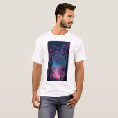 ダークシルエットモバイル壁紙 Tシャツ (正面フル)