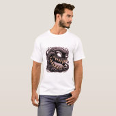 ダークシンビオートエイリアンモンスタートシャツ Tシャツ (正面フル)