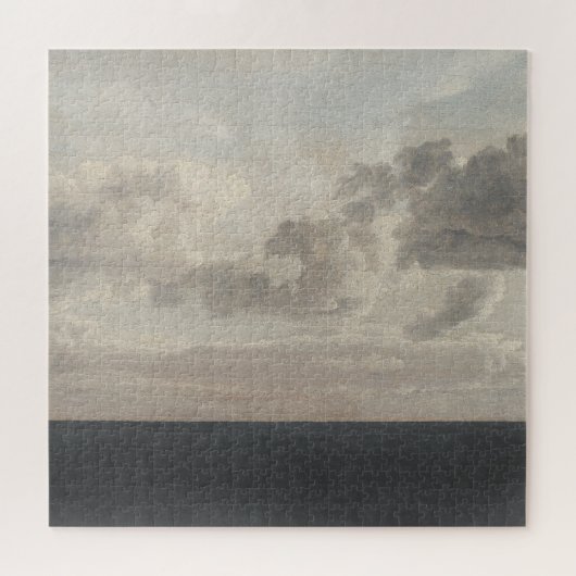 ダークシー、油、ヴィンテージアート、 ジグソーパズル (横)