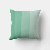 ダークジェイドグリーングラデーションストライプ クッション (裏面)
