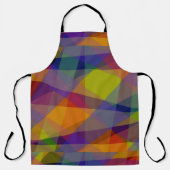 ダークジオメトリック – エプロン (正面)