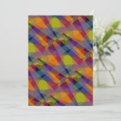 ダークジオメトリック – グリーティングカード シーズンカード (スタンド正面)