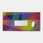 ダークジオメトリック – デスクマット (キーボード&マウス)