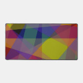 ダークジオメトリック – デスクマット (正面)