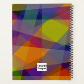 ダークジオメトリック – プランナー (裏面)