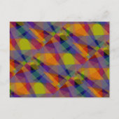 ダークジオメトリック – ポストカード (正面)