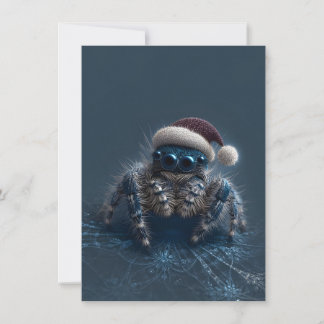 ダークジャンピングスパイダークリスマスカード シーズンカード