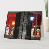 ダークジャンボグリーティングカードの後のウィッグ カード (正面)