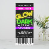 ダークスウィート16パーティの招待状 招待状 (スタンド正面)