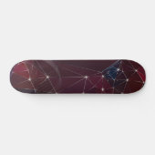 ダークスカイジオメトリック抽象芸術スケートボード スケートボード (横)