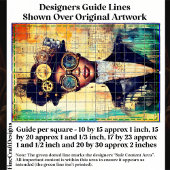 ダークスキンスチームパンク女性コラージュDK1RFデコページ 薄葉紙