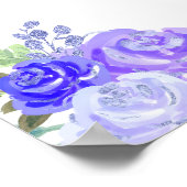 ダークスキンプリンセスパープルSweet sixteen歓迎 ポスター (角)