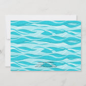 ダークスキンマーメイド誕生日招待状 招待状 (裏面)