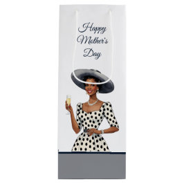 ダークスキンレディードレスヴィンテージ抱き枕 ワインギフトバッグ