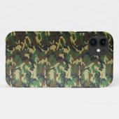 ダークスタンダードウッドランド迷彩柄 Case-Mate iPhoneケース (裏面(横))