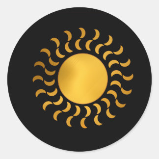 ダークスターのシール ラウンドシール