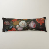 ダークスチルライフフローラ装飾用クッション ボディピロー (裏面)