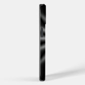 ダークステンレス鋼スターバスト Case-Mate iPhoneケース (裏面 / 右)