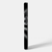 ダークステンレス鋼スターバスト Case-Mate iPhoneケース (裏面 / 左)