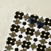 ダークストーンズファンシー形状アクリルプリント ビーチタオル (インサイチュ)