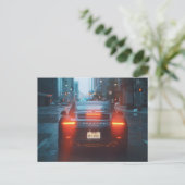 ダークスポーツカー ポストカード (スタンド正面)