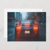 ダークスポーツカー ポストカード (正面/裏面)