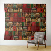 ダークセージ教授の魔法聖降誕祭図書館 タペストリー (インサイチュ(横))