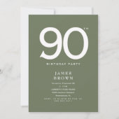 ダークセージ90thバースデーパーティーII 招待状 (正面)
