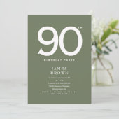 ダークセージ90thバースデーパーティーII 招待状 (スタンド正面)