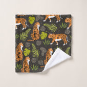 ダークタイガージャングル バスタオルセット (ウォッシュタオル)