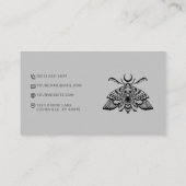 ダークタトゥーサロン死の蛾 名刺 (裏面)