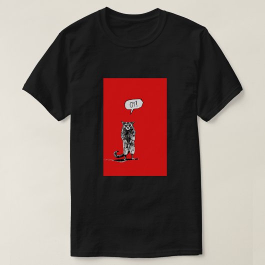 ダークタワーのポスターからのOy Tシャツ (デザイン正面)
